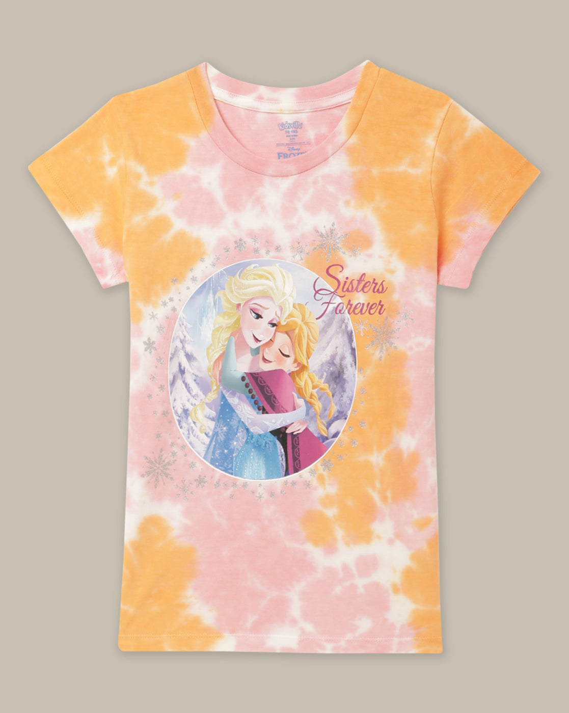 Frozen Regular Fit Tshirt For Girls