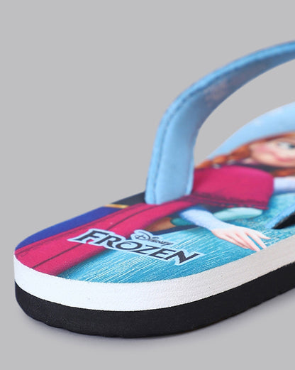 Frozen Printed Flip-Flop For Kids Girls