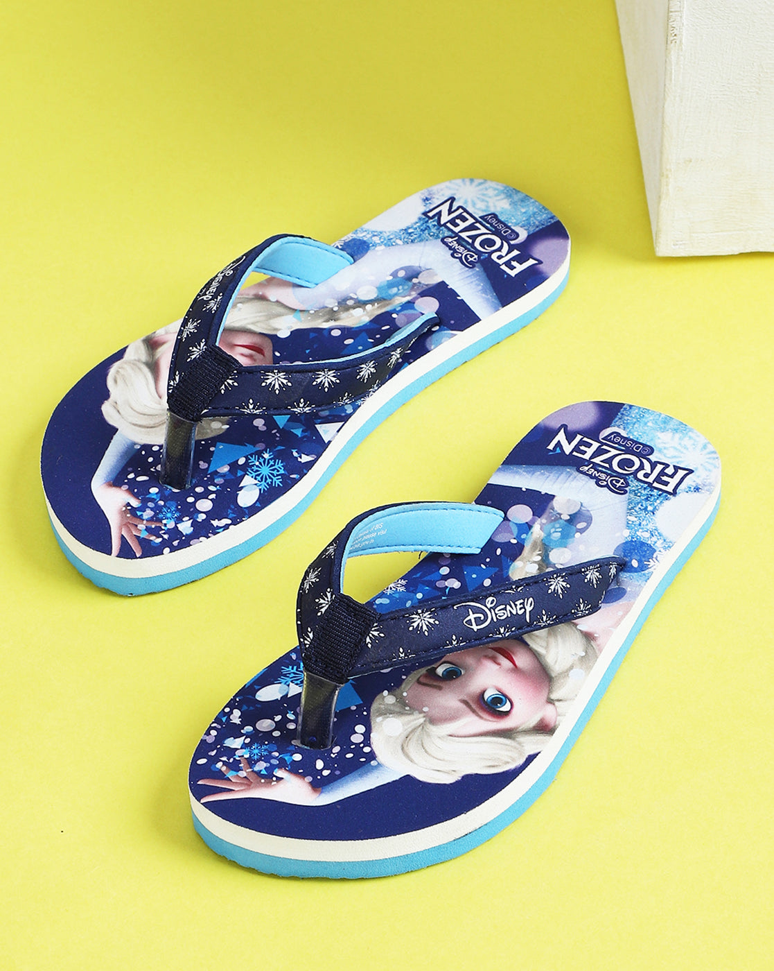 Frozen Printed Flip-Flop For Kids Girls