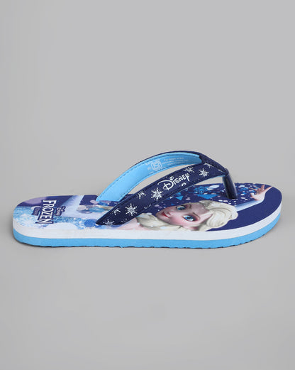 Frozen Printed Flip-Flop For Kids Girls