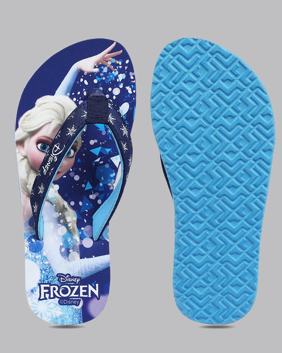 Frozen Printed Flip-Flop For Kids Girls