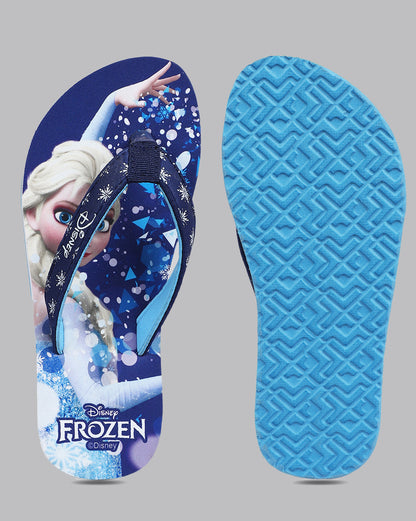 Frozen Printed Flip-Flop For Kids Girls