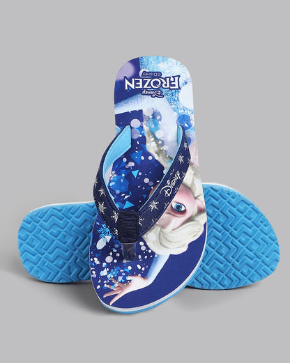 Frozen Printed Flip-Flop For Kids Girls