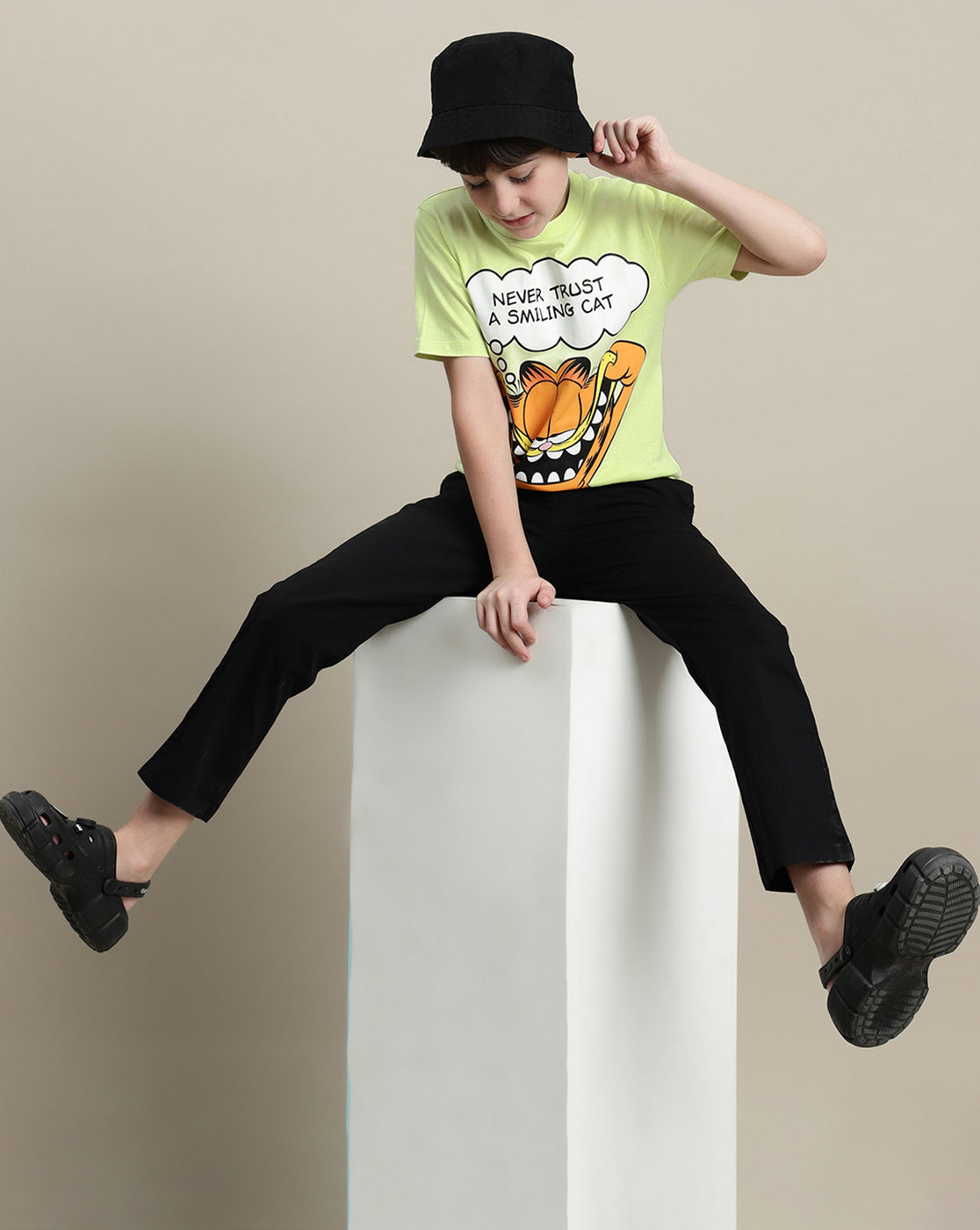 Garfield Regular Fit Tshirt For Boys