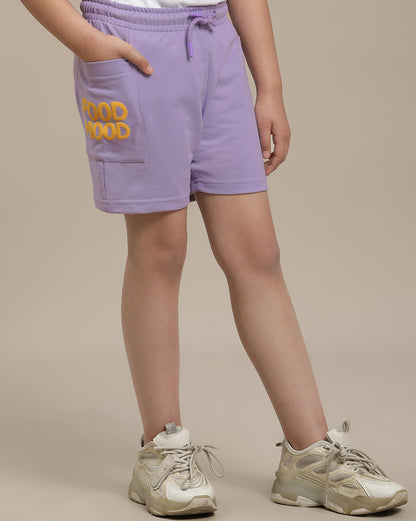 Garfield Regular Fit Shorts For Girls