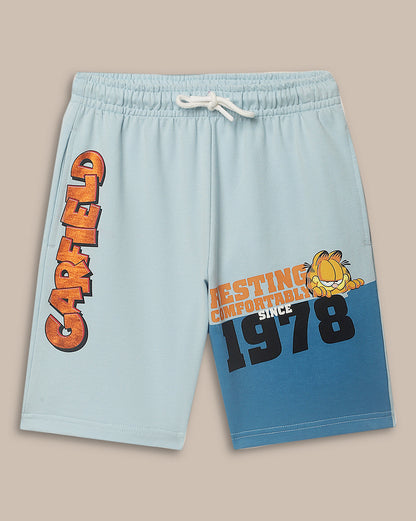 Garfield Regular Fit Shorts For Boys