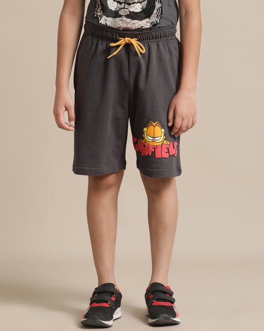 Garfield Regular Fit Shorts For Boys