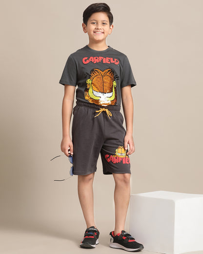 Garfield Regular Fit Shorts For Boys