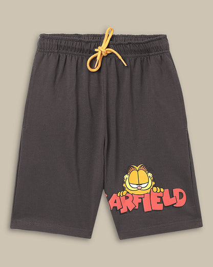 Garfield Regular Fit Shorts For Boys