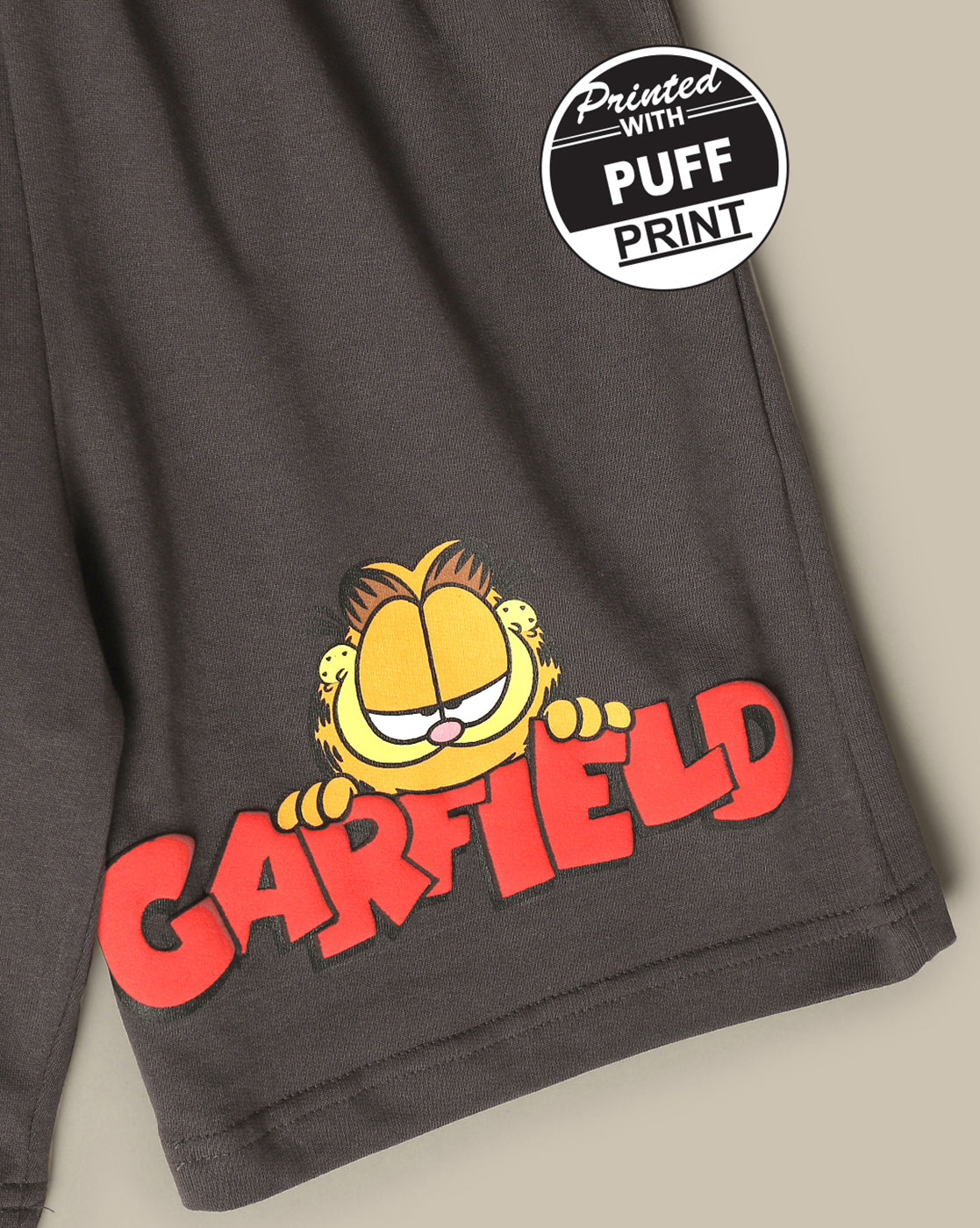 Garfield Regular Fit Shorts For Boys