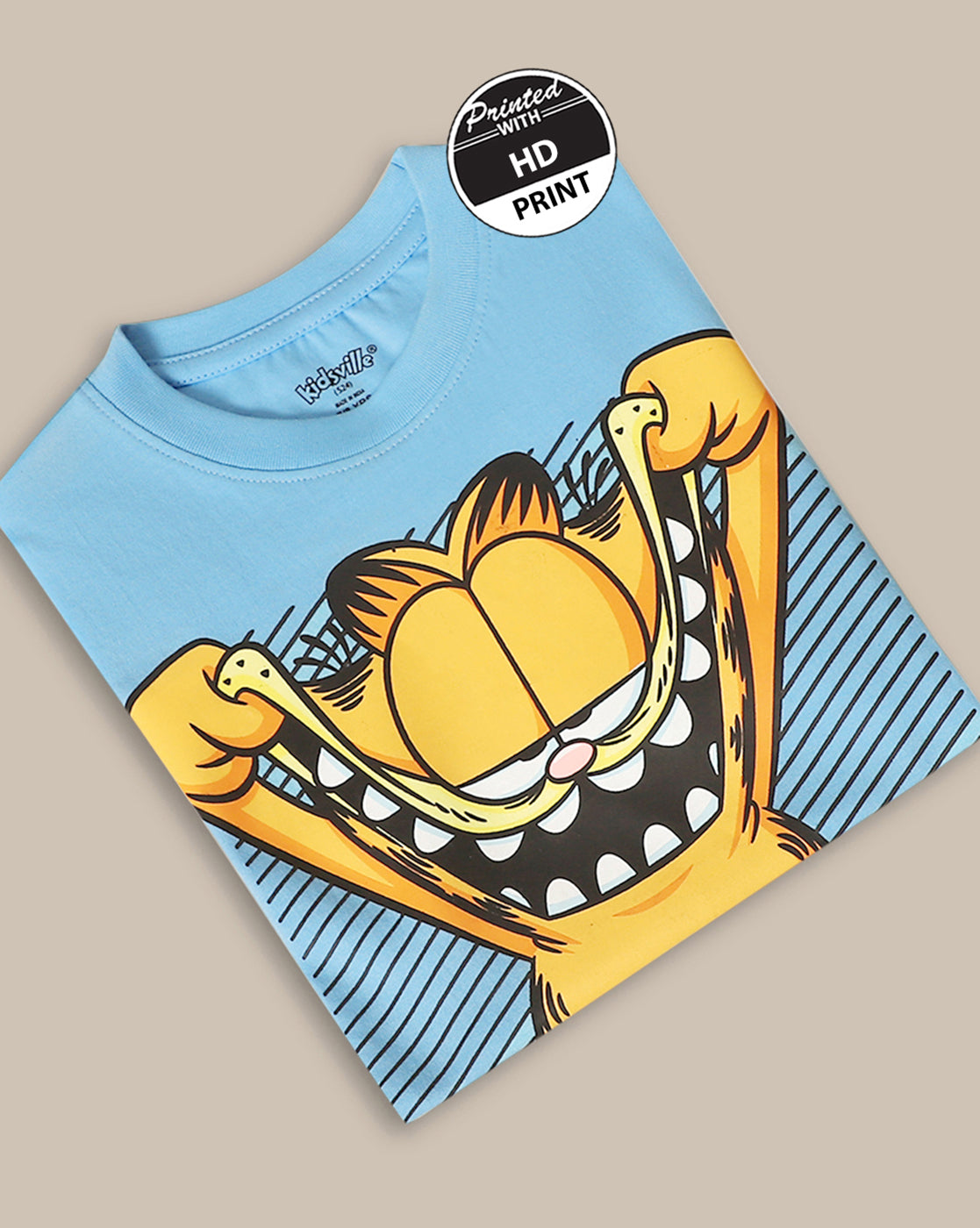 Garfield Regular Fit Tshirt For Boys