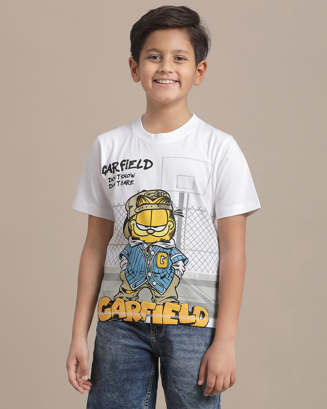 Garfield Regular Fit Tshirt For Boys