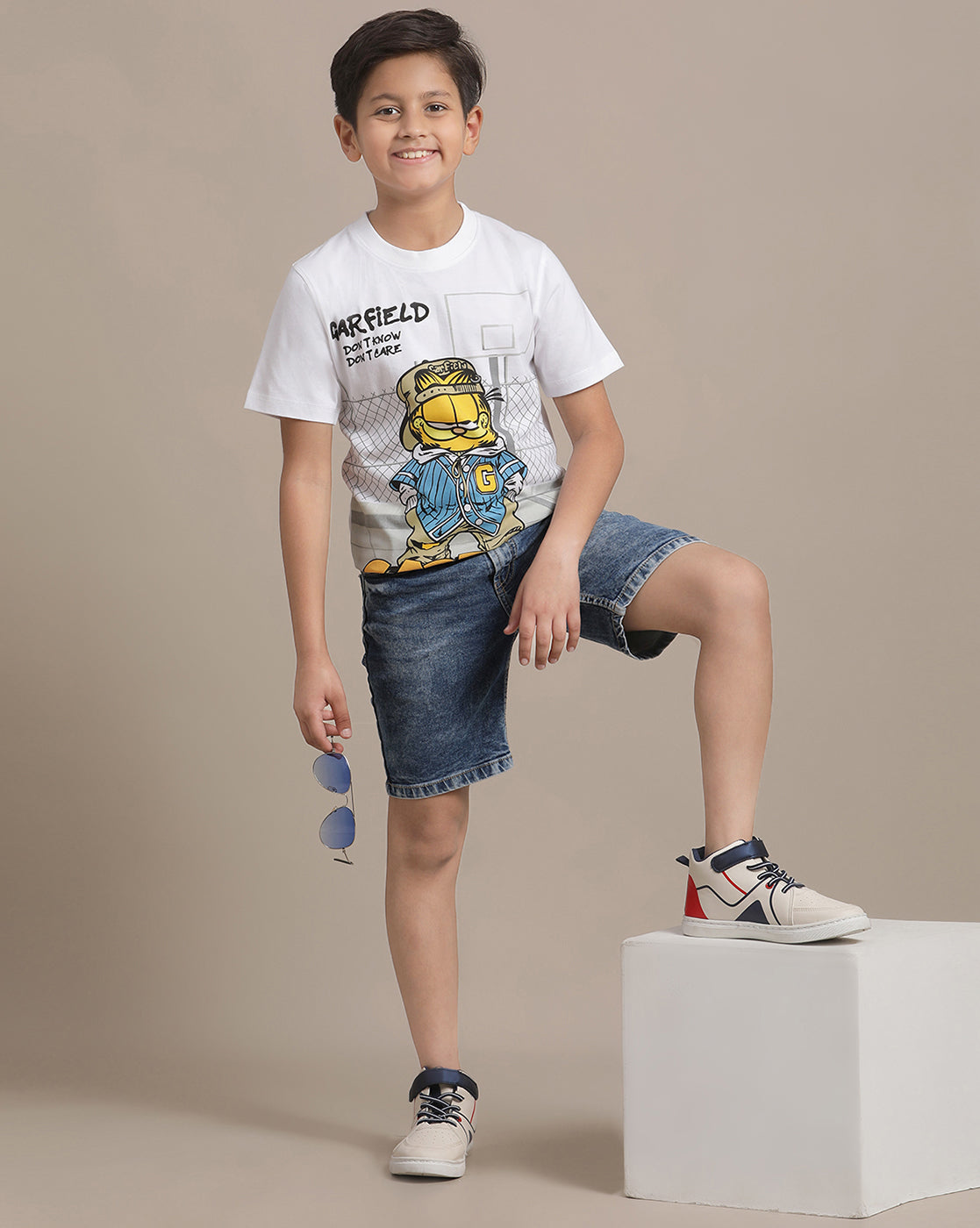 Garfield Regular Fit Tshirt For Boys