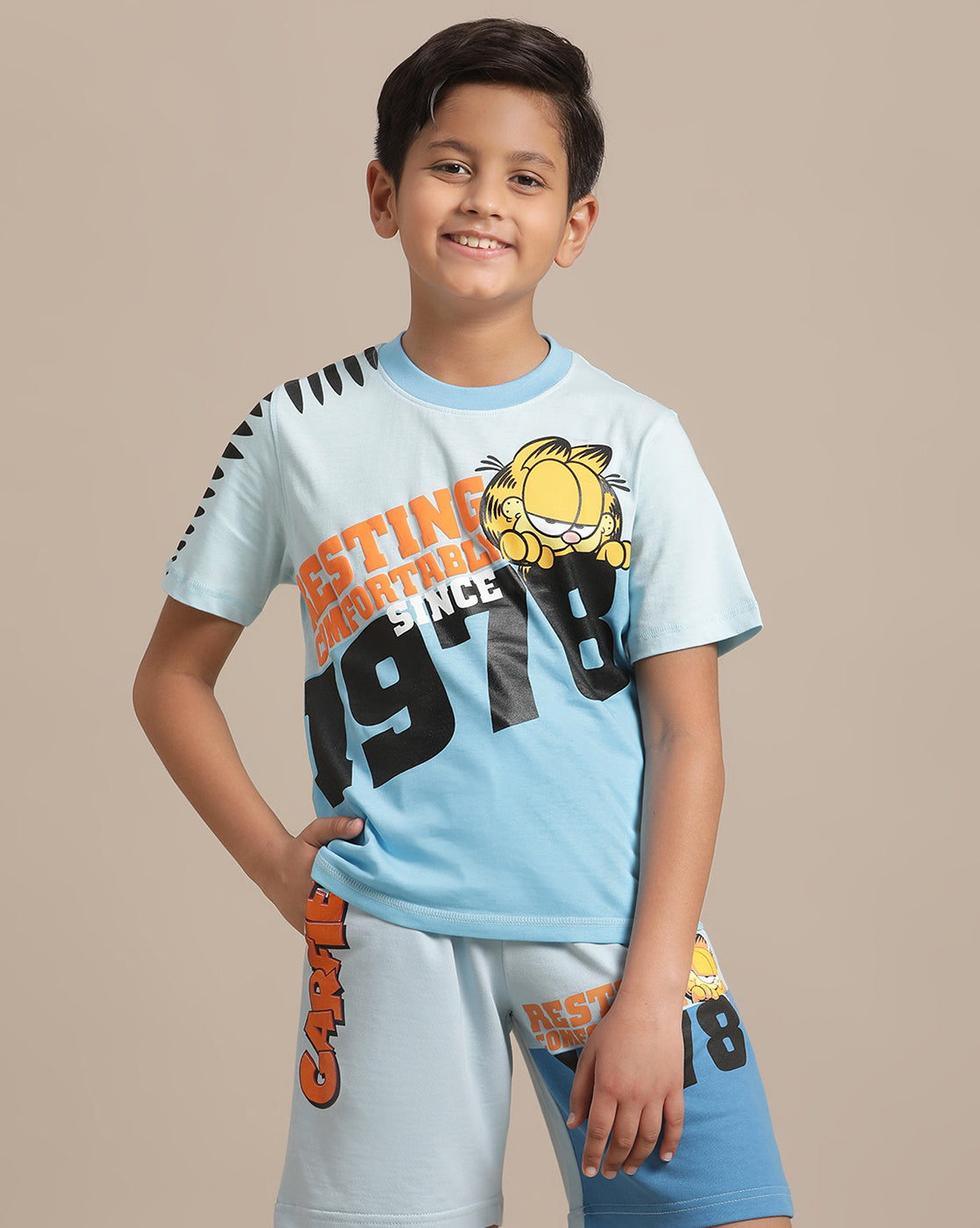 Garfield Regular Fit Tshirt For Boys