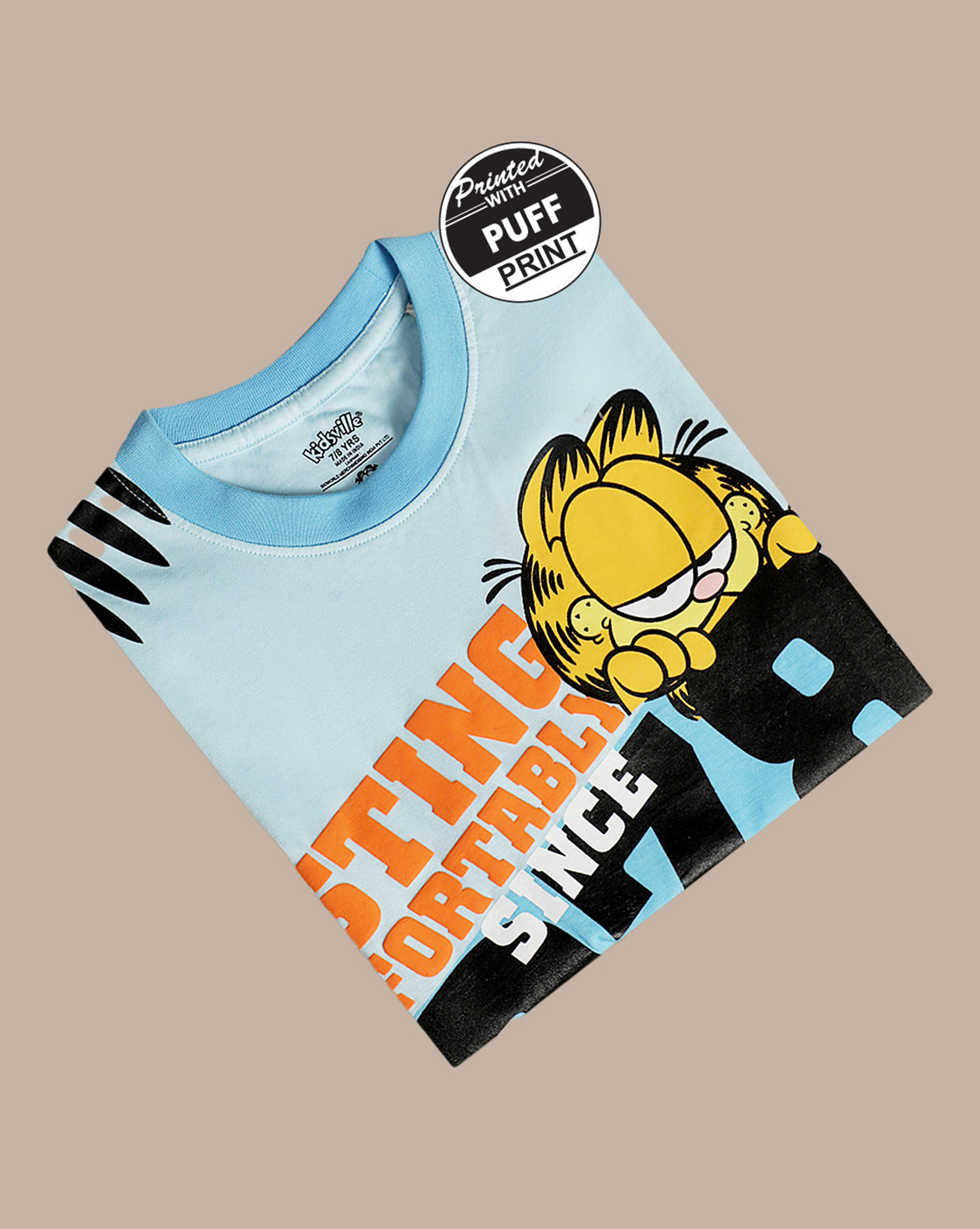 Garfield Regular Fit Tshirt For Boys