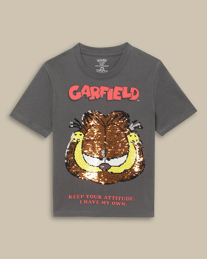 Garfield Regular Fit Tshirt For Boys