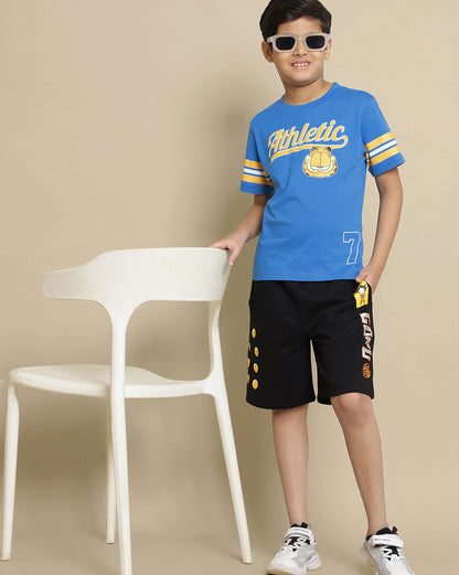 Garfield Printed Regular Fit Tshirt For Boys