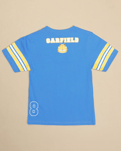 Garfield Printed Regular Fit Tshirt For Boys