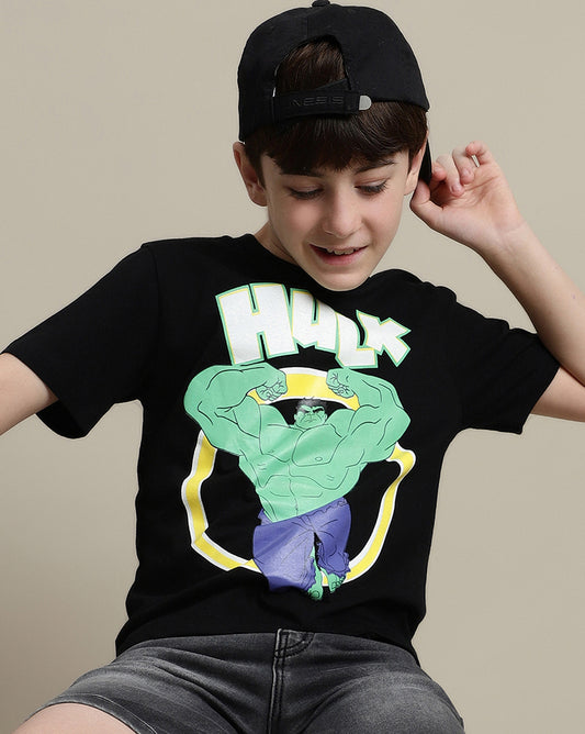 Hulk Regular Fit Tshirt For Boys