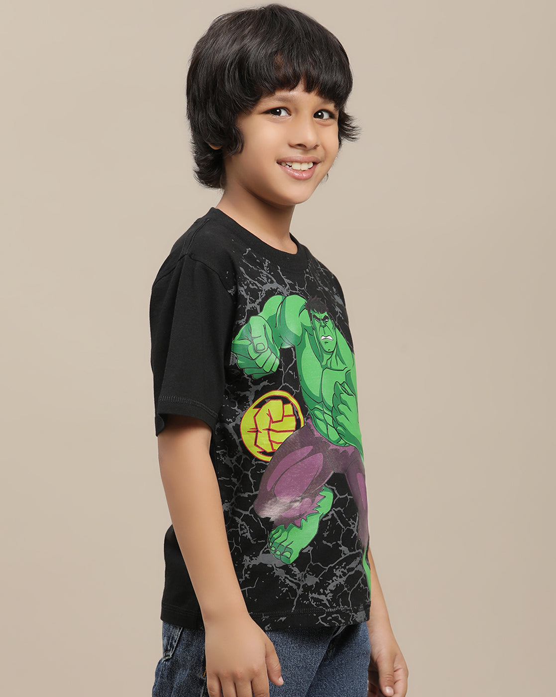 Hulk Regular Fit Tshirt For Boys