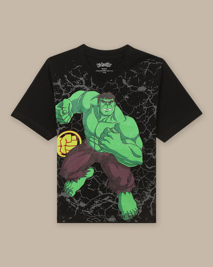 Hulk Regular Fit Tshirt For Boys