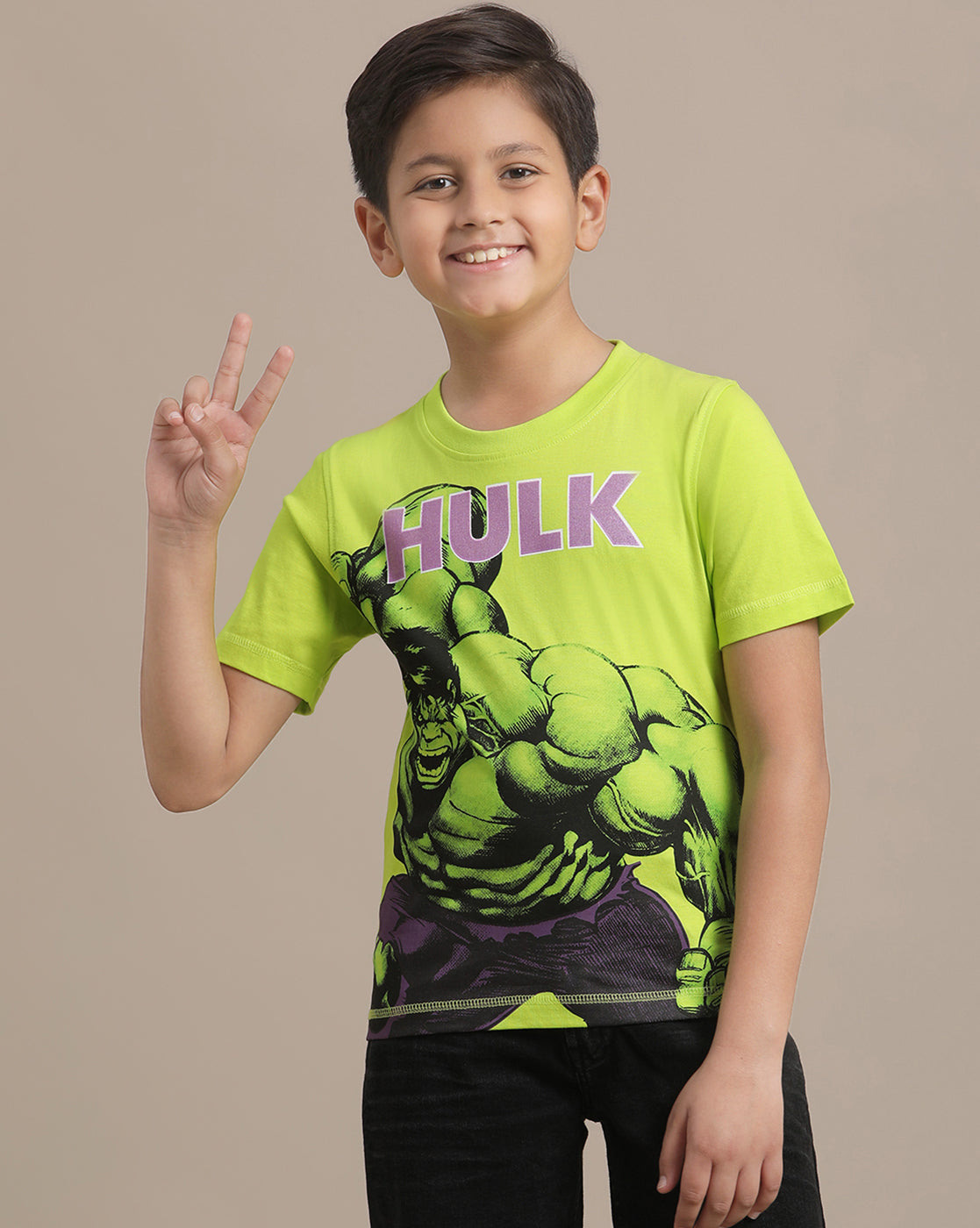 Hulk Regular Fit Tshirt For Boys