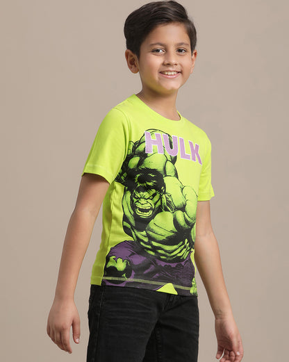 Hulk Regular Fit Tshirt For Boys