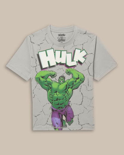 Hulk Printed Regular Fit Tshirt For Boys