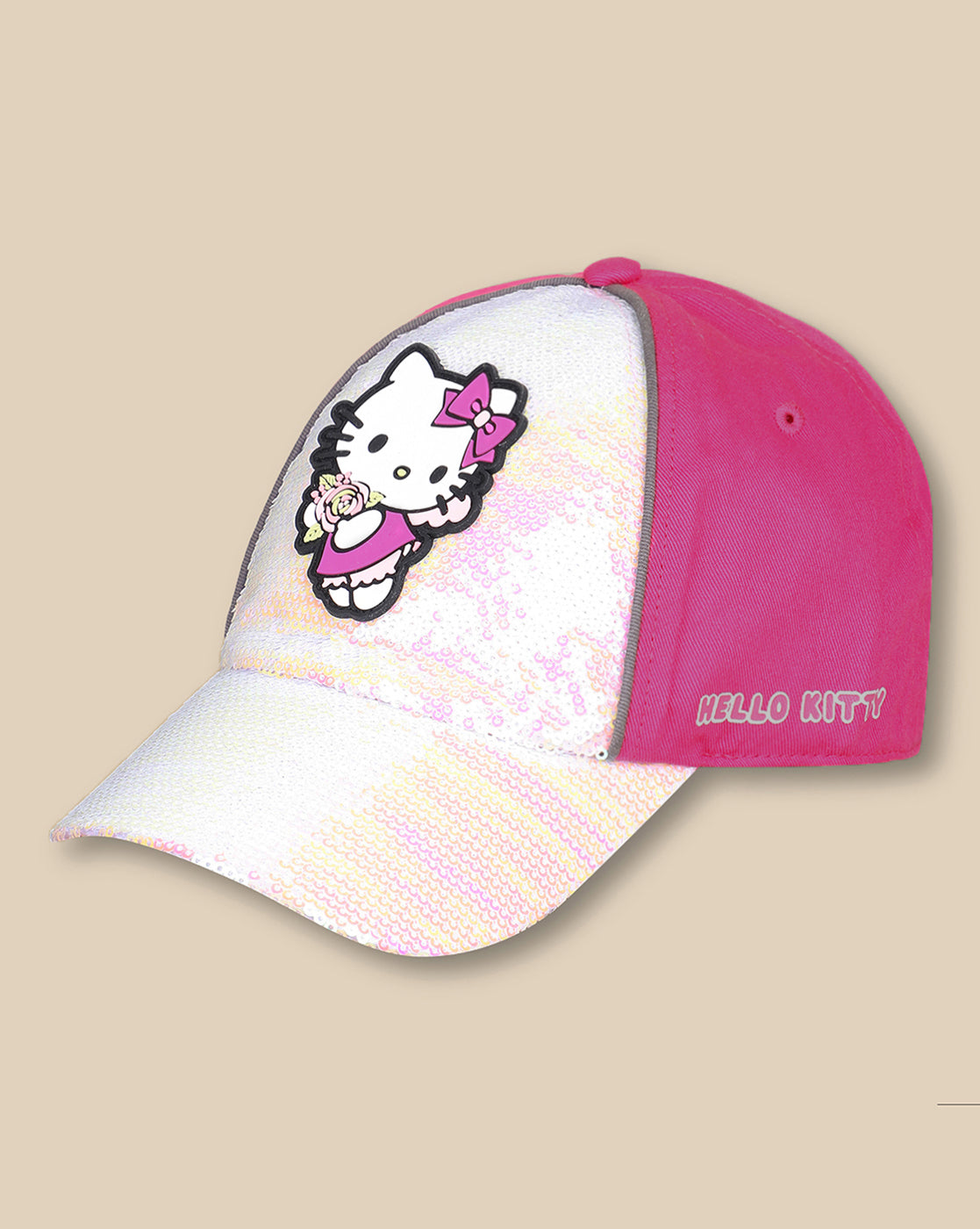 Kids Girls Hello Kitty Printed Multi Caps