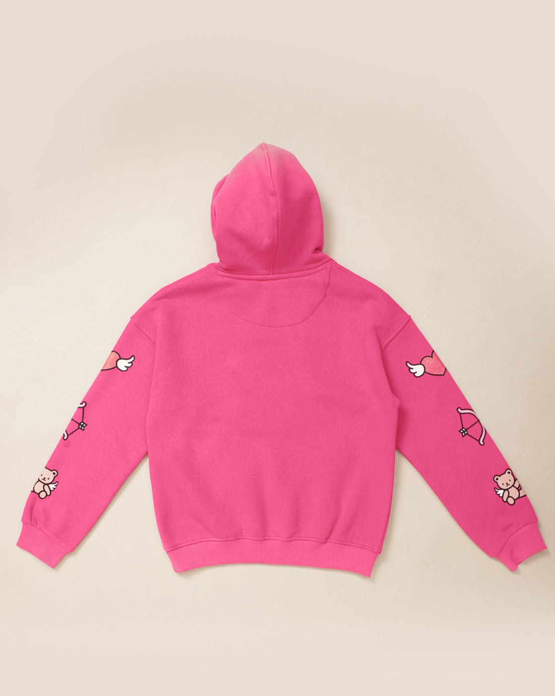 Hello Kitty Printed Oversized Fit Hoodie For Girls