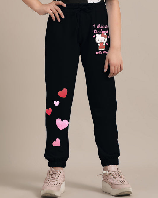 Hello Kitty Printed Regular Fit Jogger For Girls