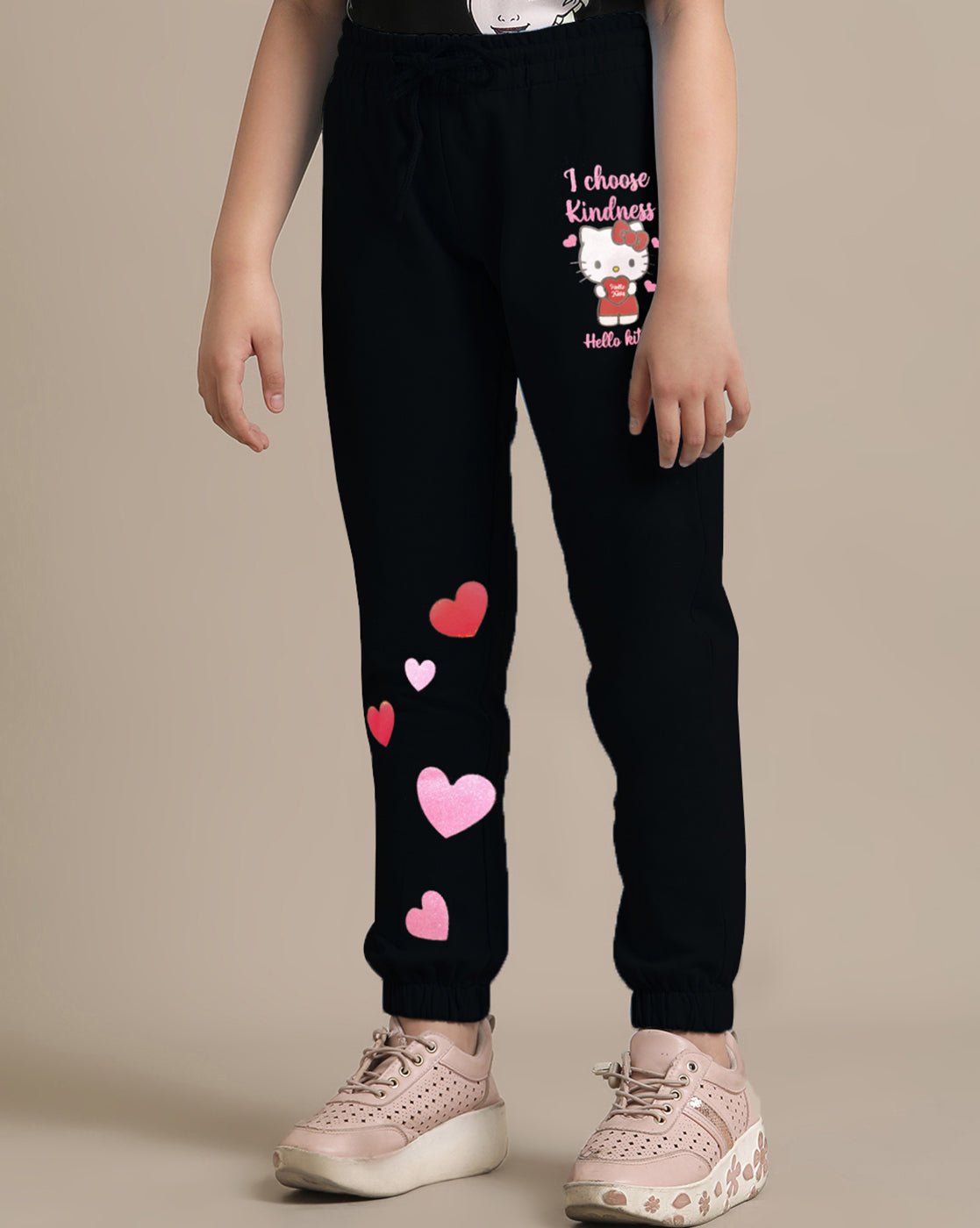 Hello Kitty Printed Regular Fit Jogger For Girls