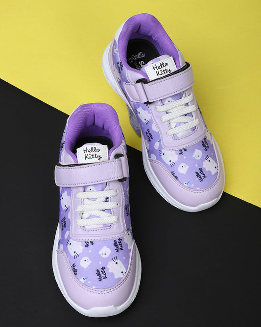 Hello Kitty Printed Sport Shoes For Kids Girls