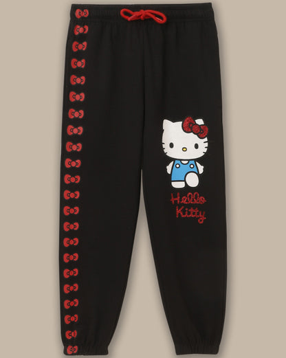 Hello Kitty Regular Fit Jogger For Girls