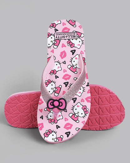 Hello Kitty Printed Flip-Flop For Kids Girls