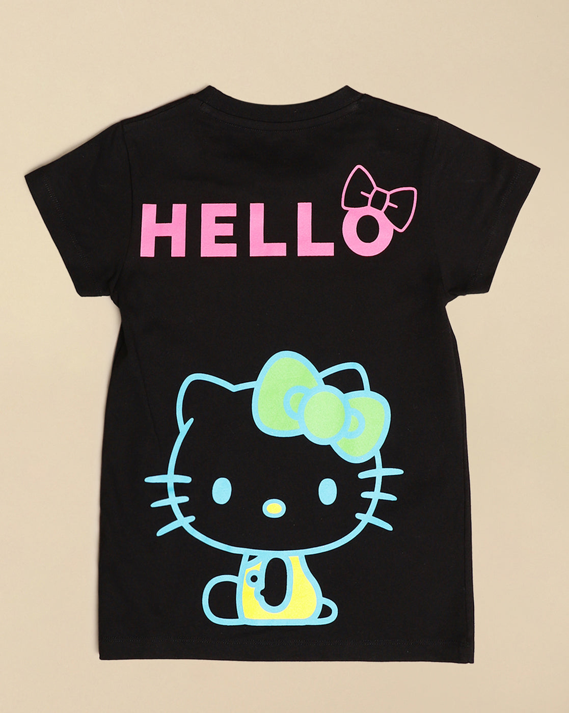 Hello Kitty Printed Regular Fit Tshirt For Girls