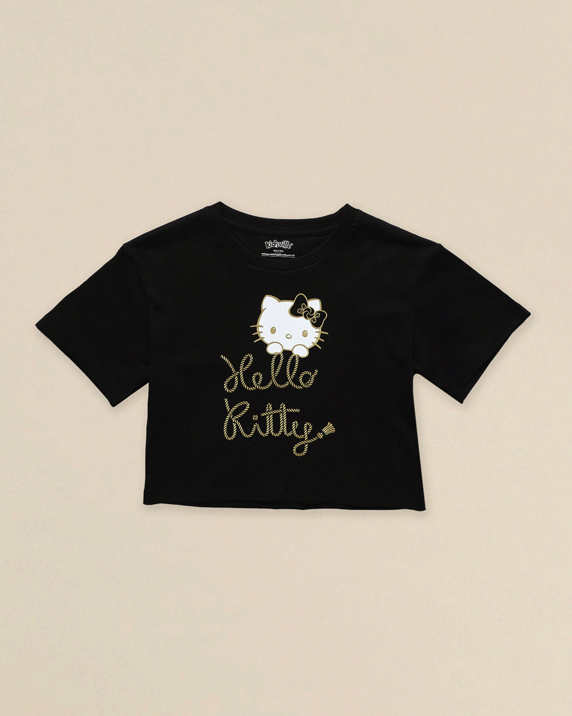 Hello Kitty Printed Boxy Fit Tshirt For Girls