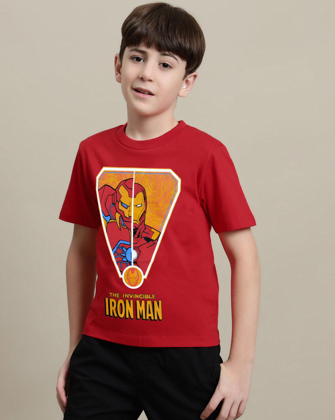 Iron Man Printed Tshirt For Boys