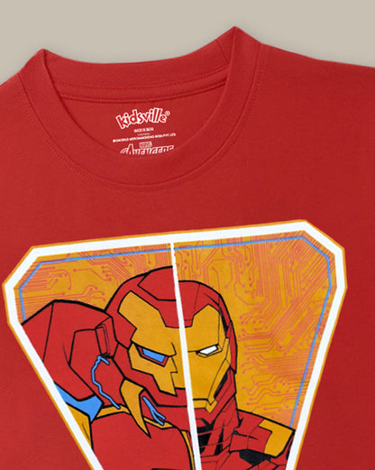 Iron Man Printed Tshirt For Boys