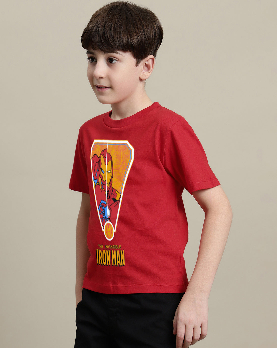 Iron Man Printed Tshirt For Boys