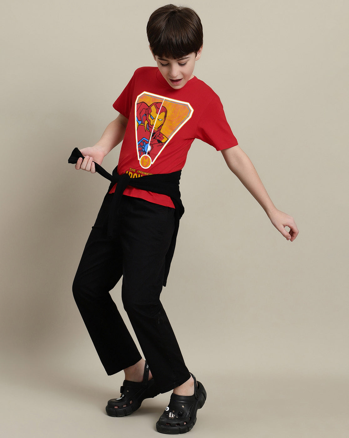 Iron Man Printed Tshirt For Boys