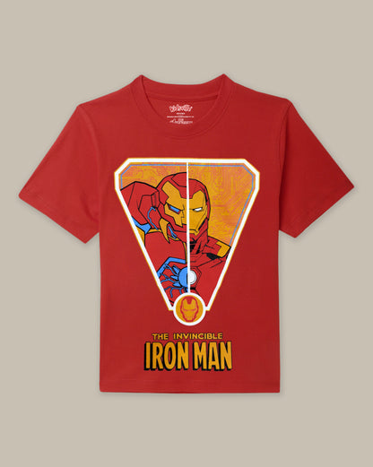 Iron Man Printed Tshirt For Boys