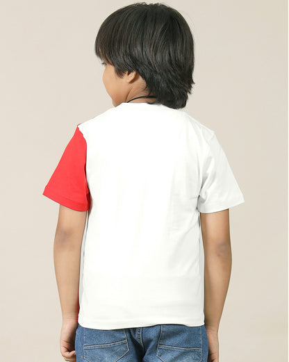 Iron Man Printed Regular Fit Tshirt For Boys