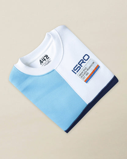 Isro Printed Regular Fit Sweatshirt For Boys