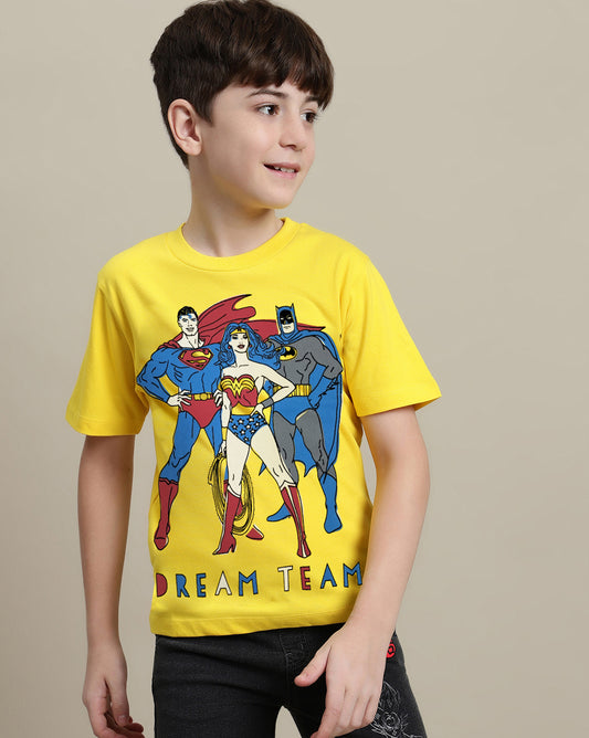 Justice League Regular Fit Tshirt For Boys