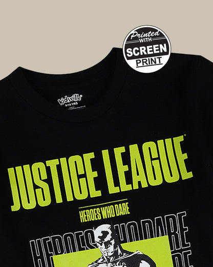 Justice League Regular Fit Tshirt For Boys