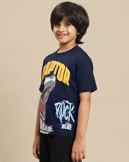 Jurassic World Printed Regular Fit Tshirt For Boys