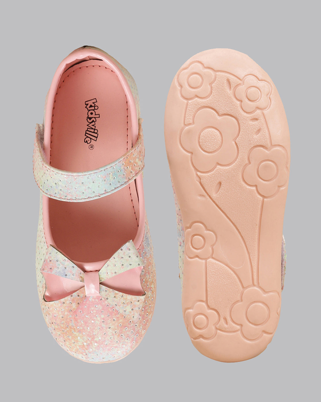 Kids Girls Printed Pink Ballerina