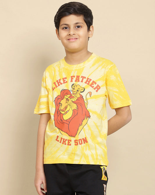 Lion King Printed Regular Fit Tshirt For Boys