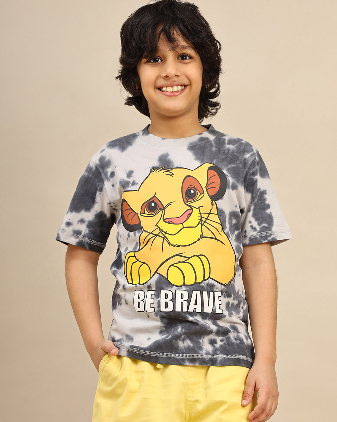 Lion King Printed Regular Fit Tshirt For Boys